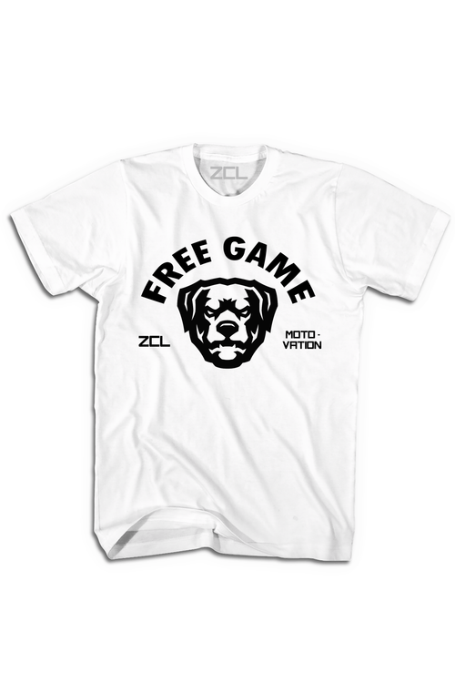 ZCL Free Game Tee (White) - Zamage
