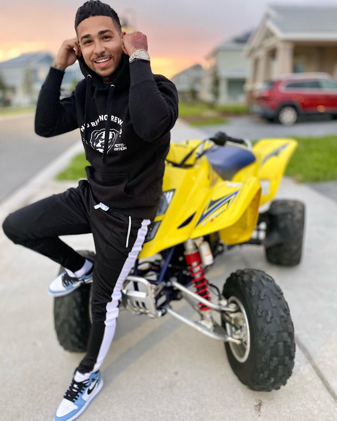 ZCL No Risk No Reward Hoodie (Black) - Zamage