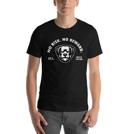 ZCL No Risk No Reward Tee (Black) - Zamage