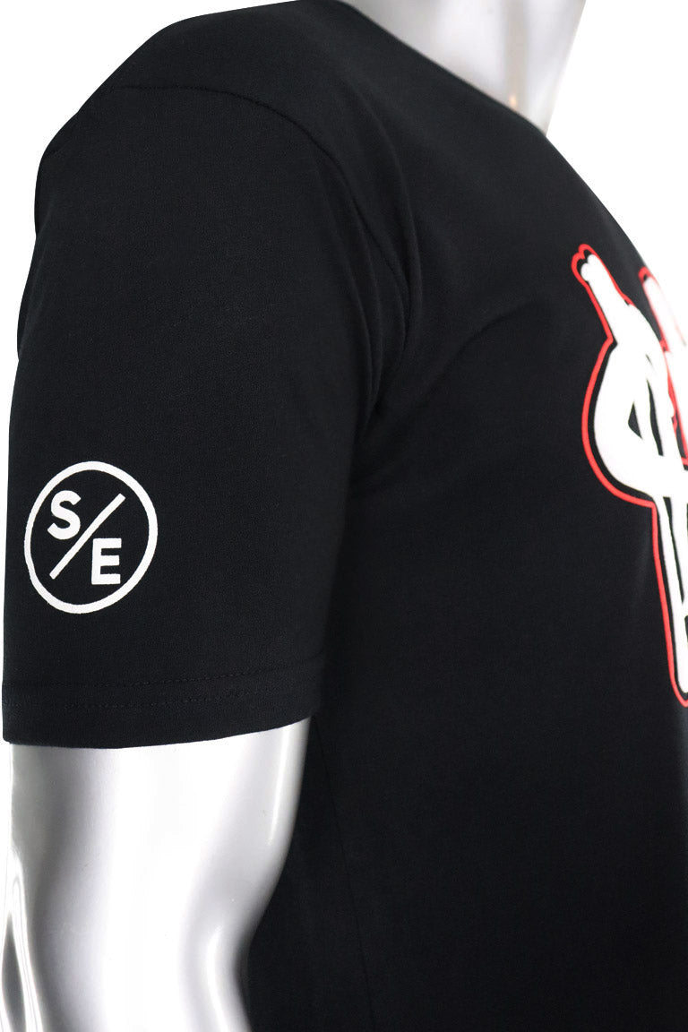 ZCL Self Made Puff Print Limited Run Tee (Black) - Zamage